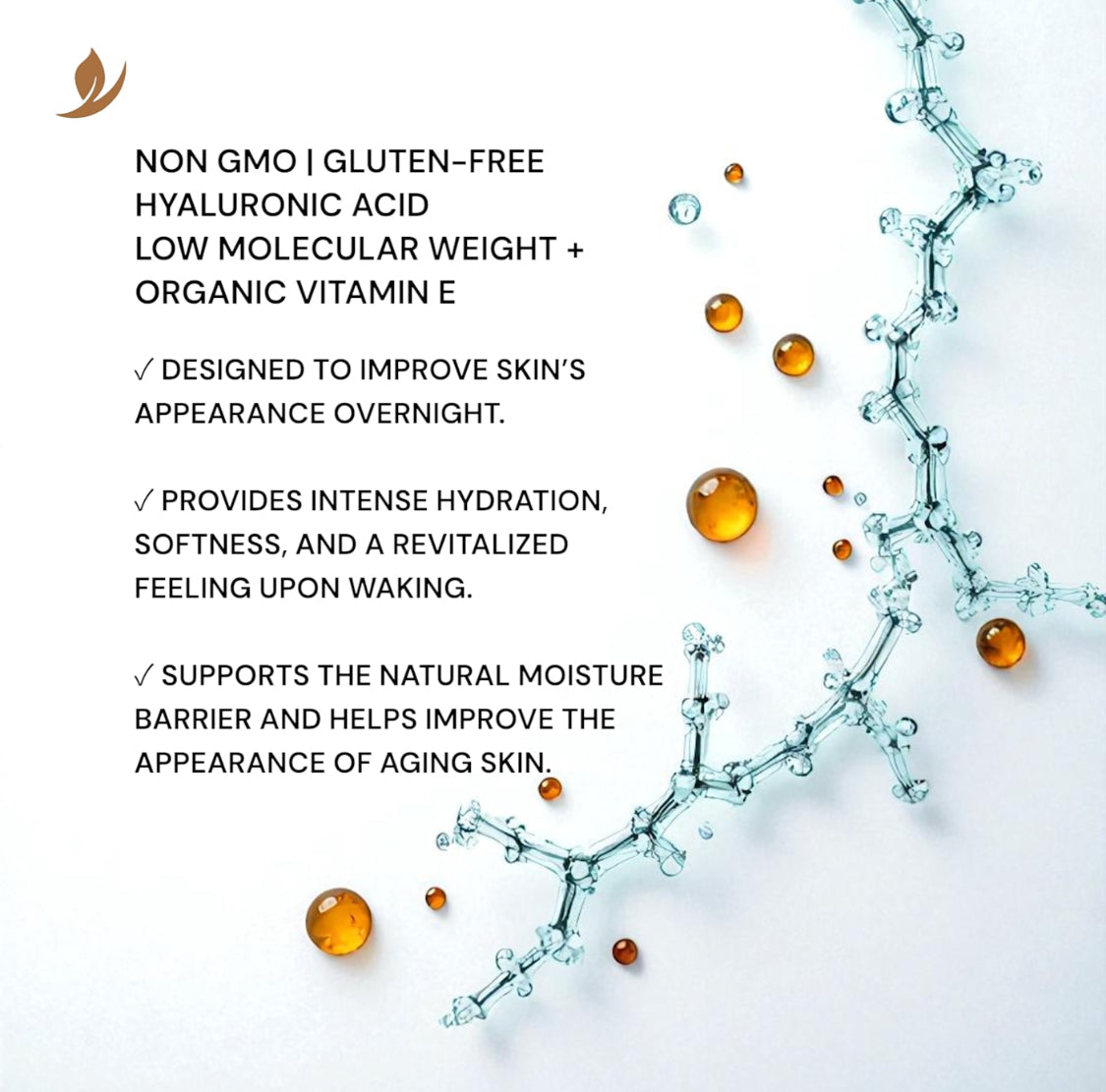 VORGIS Natural Night Regenerating Cream – 1 oz. / 30 ml.