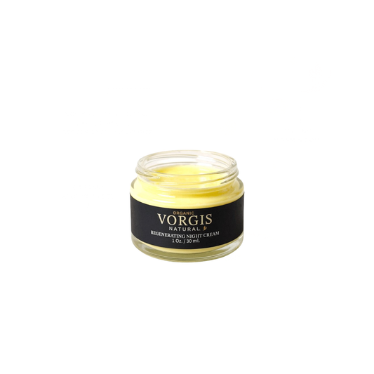 VORGIS Natural Night Regenerating Cream – 1 oz. / 30 ml.